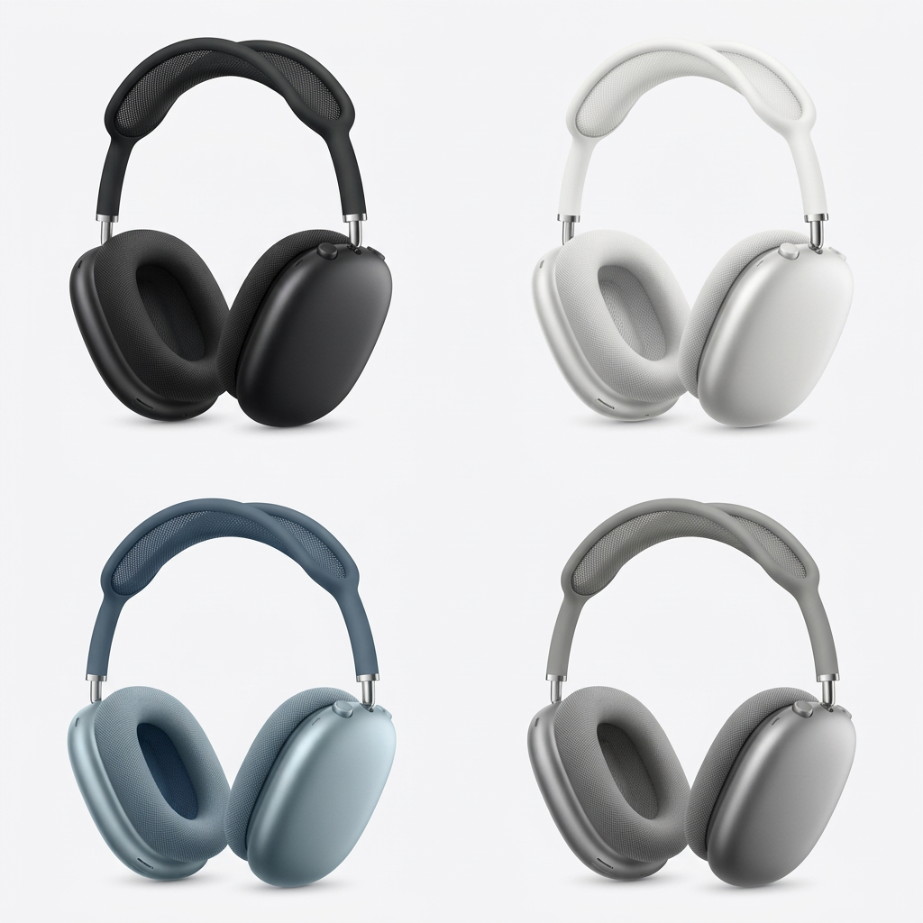 Over-Ear Headphones – Blue-Gray