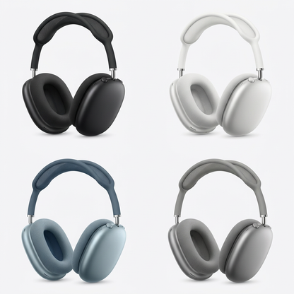 Over-Ear Headphones – Blue-Gray